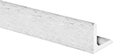 Image of Product. Front orientation. Aluminum. Polished Multipurpose 6061 Aluminum 90° Angles, Brushed.