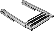 Image of Attribute. Retracted. Bottom orientation. Ladders. Top-Mount Foldaway Ladders.