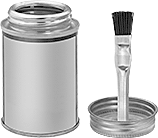Image of Product. Front orientation. Thread Sealants. Non-Hardening Thread Sealants with PTFE, Applicator-Top Can.