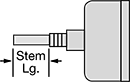 Image of Product. Center-Back Connection. Front orientation. Contains Annotated. Steam Pressure Gauges, Center-Back Connection.