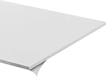 Image of Product. Front orientation. Rubber. Food Industry EPDM Sheets, Smooth Texture with Adhesive Backing.