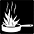 Image of Specification. Class K—Kitchen Fires. Front orientation. K. Fire Extinguishers for Kitchen Fires.