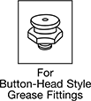 Image of Specification. Front orientation. Contains Annotated. For Button Head Grease Fittings. Flexible Grease Gun Nozzles with Dispensing Tip.