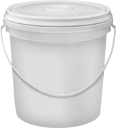 Image of Product. Front orientation. Cleaners for Tumbling and Vibrating Media. Pail.