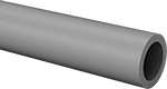 Image of Product. Front orientation. Plastic. High-Temperature Cast Nylon Round Tubes.
