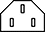 Image of Attribute. IEC C13 Socket. Front orientation. IEC C13. Interference-Limiting Electronic Equipment Outlet Strips.