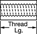 Image of Attribute. Fully Threaded. Front orientation. Contains Annotated. Fully Threaded. Female Threaded Hex Standoffs.