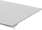 Image of Product. Front orientation. Rubber. Food Industry Buna-N Sheets, Smooth Texture with Adhesive Backing.