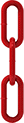 Image of Product. Front orientation. Red. High-Visibility Chain.