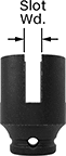 Image of Attribute. Side1 orientation. Contains Annotated. Wing Nut Impact Sockets.