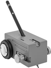 Image of ProductInUse. Front orientation. Hardness Testers. Scratch-Resistance Hardness Testers.