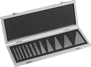 Image of Product. Front orientation. Gauge Blocks. Angle Gauge Block Sets.