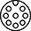 Image of Specification. 8-Pole M12 Socket. Front orientation. 8 Poles. Light Curtains .