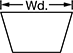 Image of Attribute. Front orientation. Contains Annotated. V-Belts.