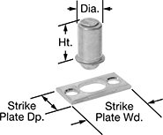 Hamada Ductor Roll Latch Part #r11-32-3 for sale online 