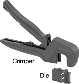 Crimping Tool Wire Crimper Plier Terminal Wire Connectors For Electric 744502636717