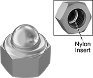 Self Locking 5mm Lock M5 Binx® Nuts Grade 5 Steel Zinc Plated 
