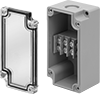 Enclosure-Mounted Terminal Blocks with See-Through Cover